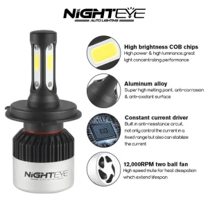 Nighteye-A315-S2-H4 HEADLIGHT SINGLE