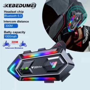 Y20 MAX 2 RIDER HELMET BLUETOOTH INTERCOM